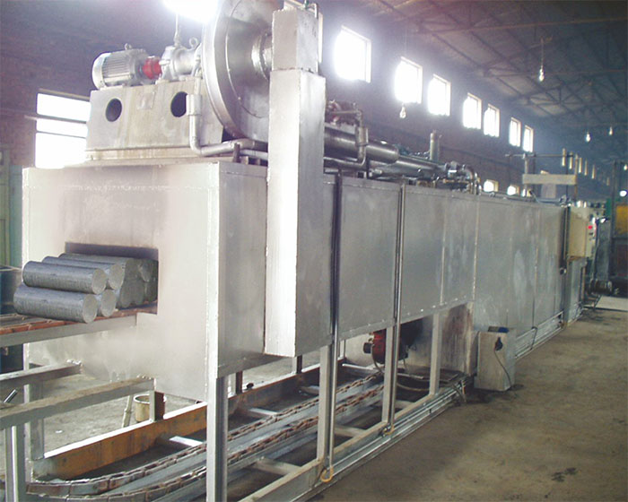 高效節(jié)能鋁棒加熱爐、長(zhǎng)棒熱剪爐